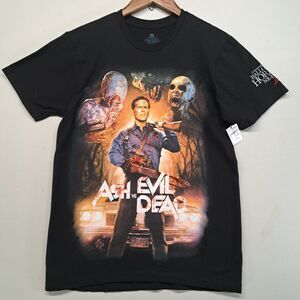 Ash vs Evil Dead Universal Halloween Horror Nights 2017 T Shirt Small NWT Black